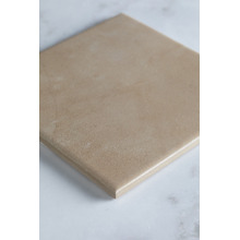 Elisha Matt Buttercream Square Porcelain Tile